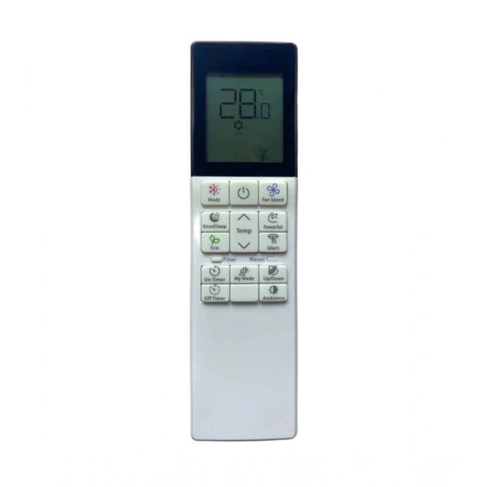 Generic AC Remote No. 272 Compatible-Replacement for Hitachi AC Remote Control (White) Main image