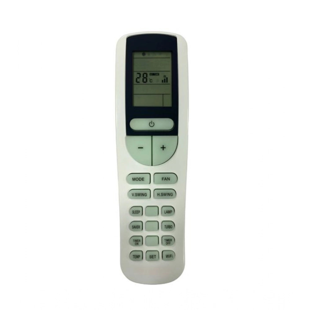 Generic AC Remote No. 133B Compatible-Replacement for Forbes AC Remote Control (White) Main image