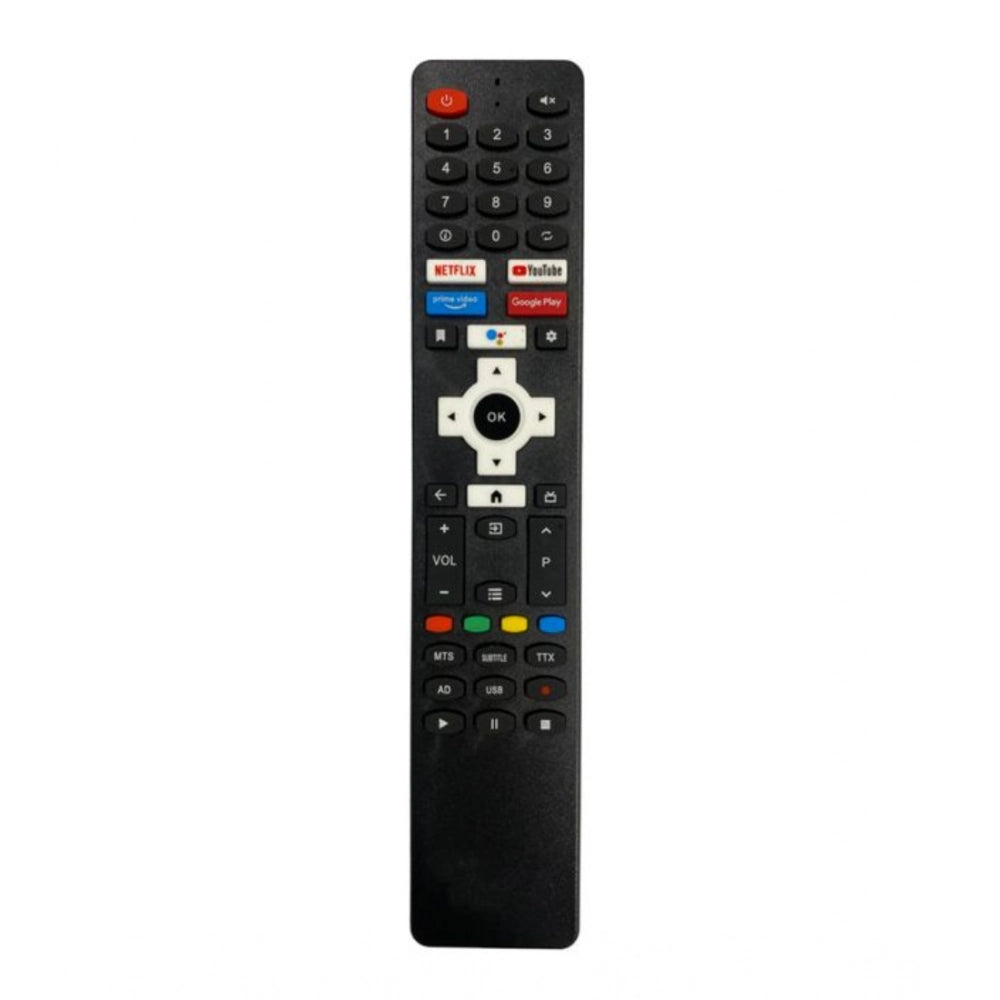 Generic Smart TV Remote No. 1065 with Netflix- Prime- YouTube Function- Compatible-Replacement for Sansui Smart TV LCD-LED Remote Control (Black) Main image