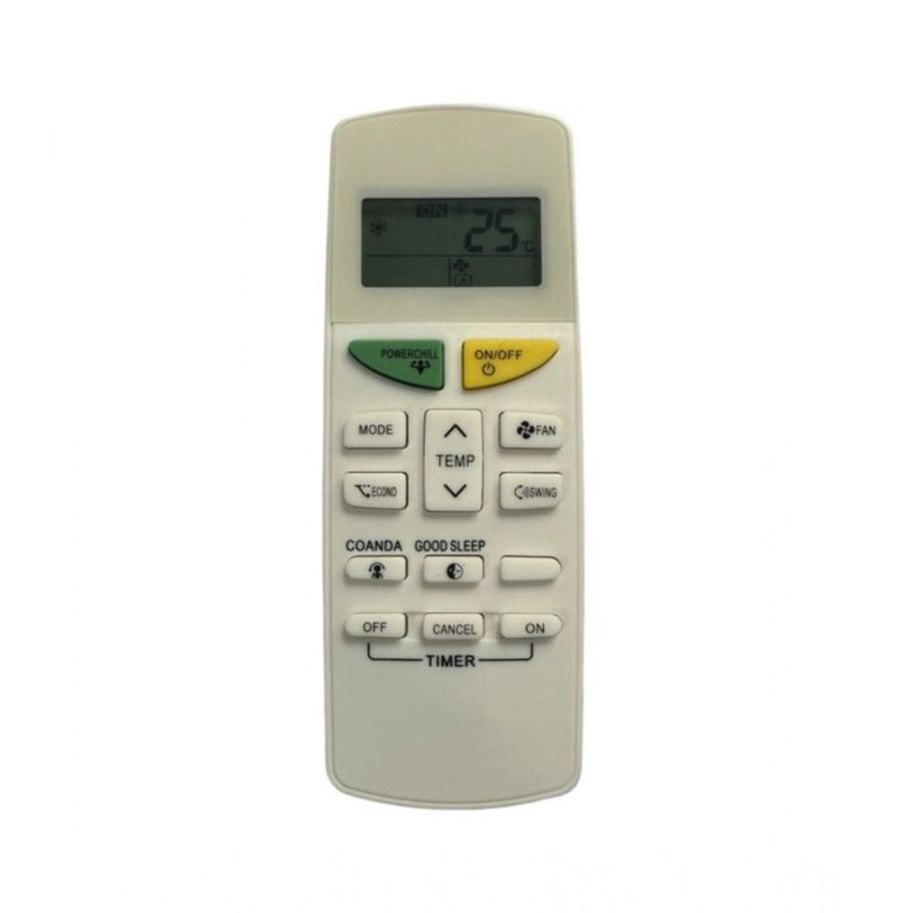 Generic AC Remote No. 132F Compatible-Replacement for Daikin - Daikin Inverter AC Remote Control (White) Main image