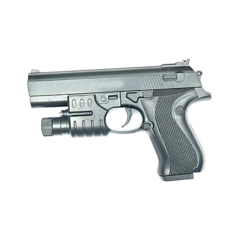 Generic Plastic Pubg Pistol Shooting Toy For Kids With 8 Round Reload (Multicolor) Secondary image