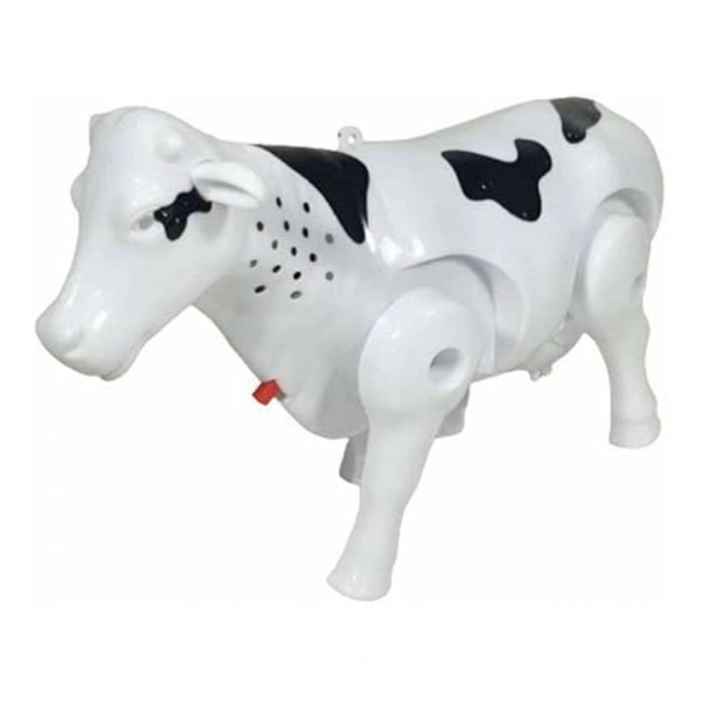 Generic Plastic Electric Milk Cow Moving Legs And Shake Tail (Multicolor ) Main image