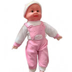 Generic Plastic Happy Baby Laughing Musical Boy Doll With Touch Sensors - Sound Ideal Gift For Kids (Multicolor )