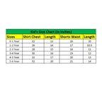 Generic Boy's Cotton Blend Printed Short Sleeve Shirt (Green)