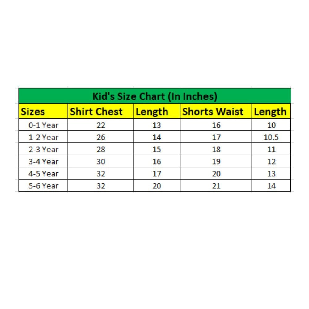Generic Boy's Cotton Blend Printed Short Sleeve Shirt (Green)