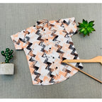 Generic Boy's Cotton Blend Printed Short Sleeve Shirt (MultiColor)