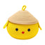 Generic Cotton Gudda Pack of 1 Storage Basket For Clothes (Yellow)