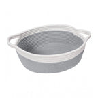 Generic Cotton Baby Gift Basket Pack of 1 Storage Basket For Clothes (Grey)