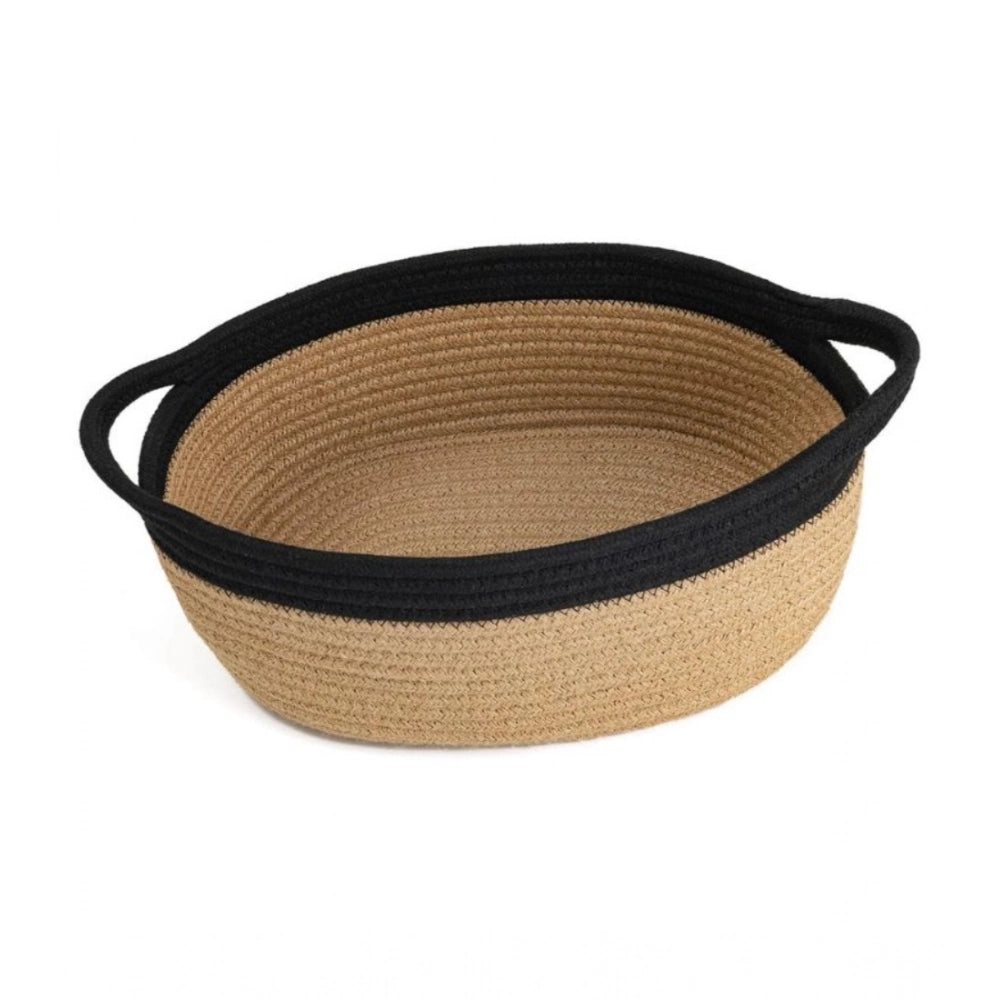 Generic Cotton Baby Gift Basket Pack of 1 Storage Basket For Clothes (Beige) Main image
