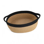 Generic Cotton Baby Gift Basket Pack of 1 Storage Basket For Clothes (Beige)