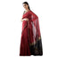 Generic Women's Cotton  Printed Saree With Unstitched Blouse 5.5Mtr (Red)