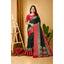 Generic Women's Soft Dola Cotton Kalamkari Printed Saree With Unstitched Blouse 5.5Mtr (B.Green)