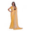 Generic Women's Jimmy choo Embellished Bollywood Saree With Unstitched Blouse 5.5Mtr (Yellow)