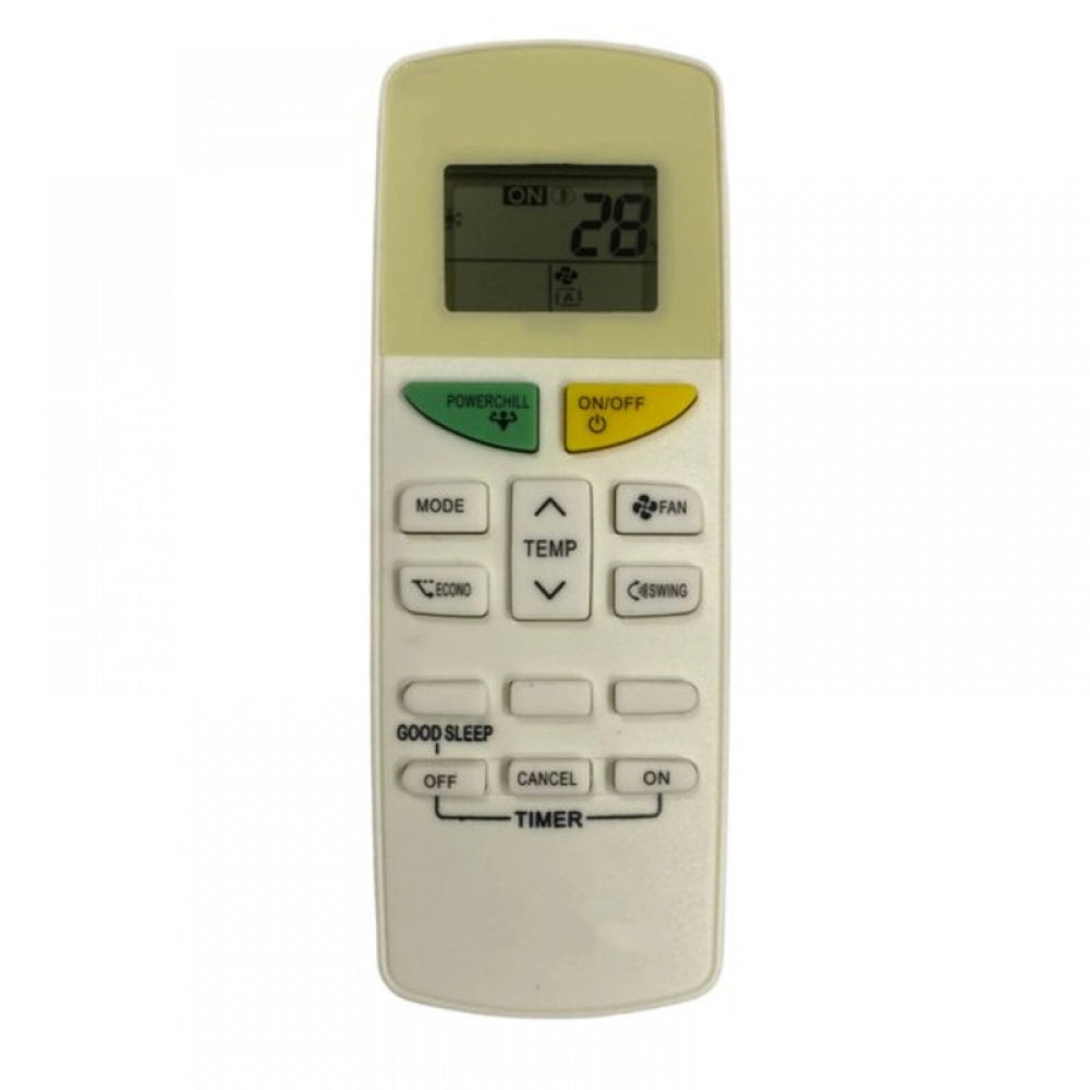 Generic Remote No. 132I (No Backlight), Compatible for Daikin &amp; Daikin Inverter AC Remote Control (Exactly Same Remote will Only Work) Main image