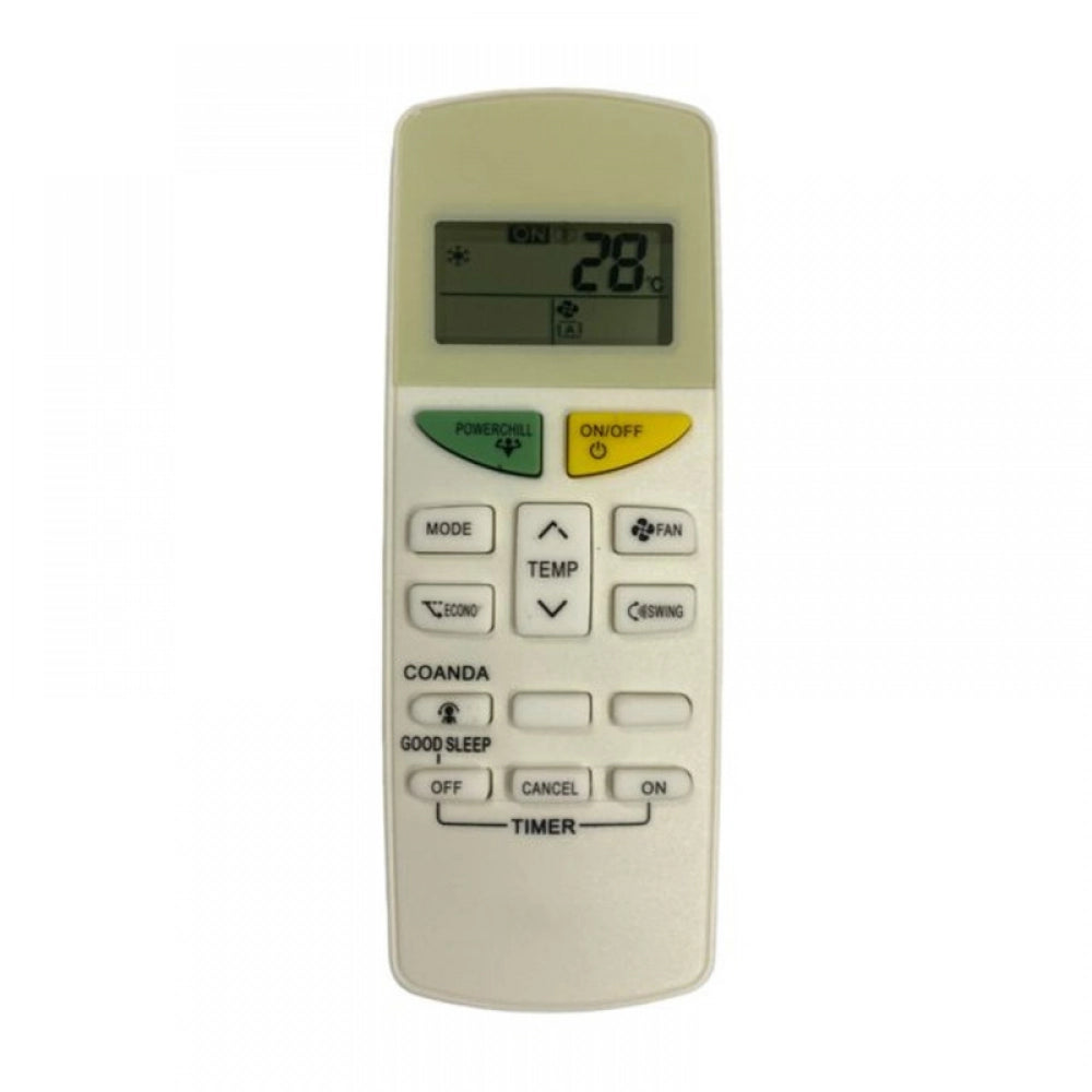 Generic Remote No. 132E (No Backlight), Compatible for Daikin &amp; Daikin Inverter AC Remote Control (Exactly Same Remote Will Only Work) Main image