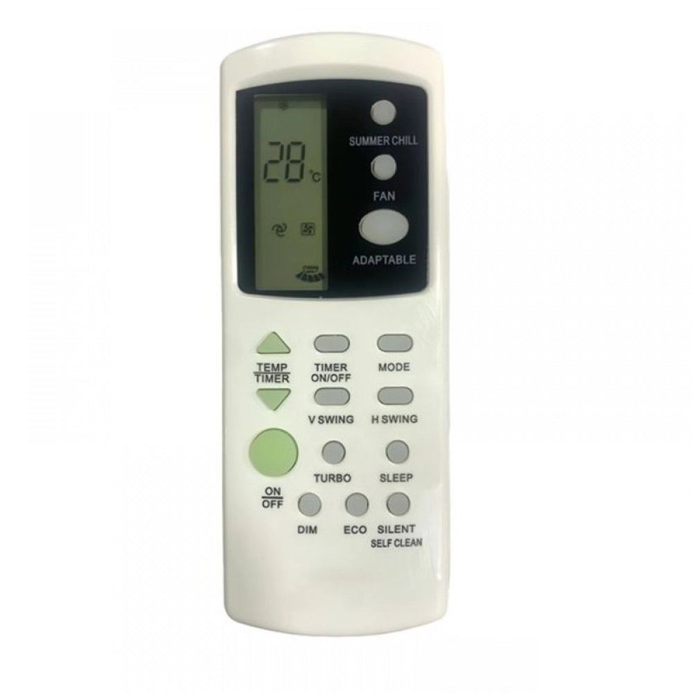 Generic Remote No. 210G (No Backlight), Compatible for Godrej AC Remote Control (Exactly Same Remote will Only Work) Main image