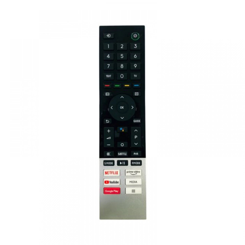 Generic Remote No. 1231 (with Voice) with Netflix, YouTube, Prime Video Function, Compatible for Toshiba Smart TV LCD/LED Remote Control (Exactly Same Remote Will Only Work) Main image
