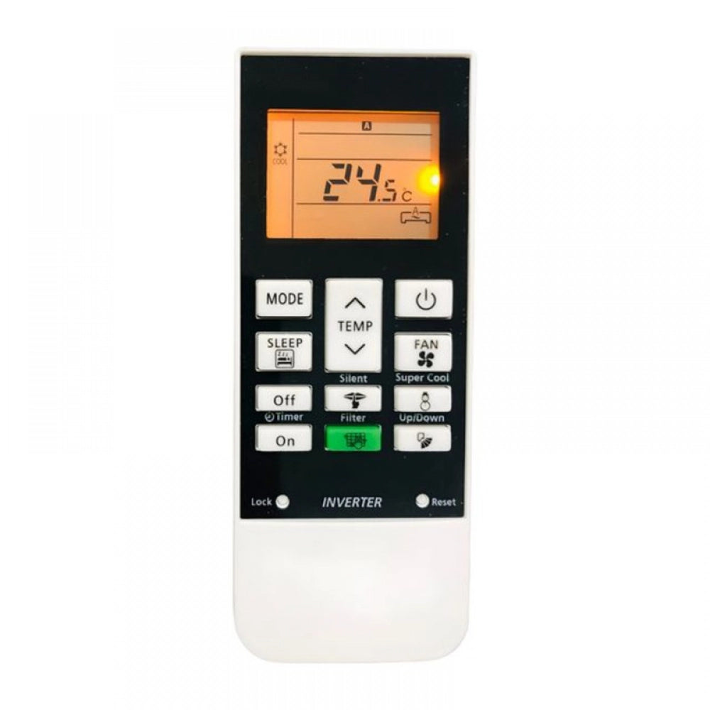 Generic Remote No. 168D (with Backlight), Compatible for Hitachi AC Remote (Exactly Same Remote Will Only Work) Main image