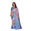 Generic Women's Banarasi Silk Jaquard Woven Saree With Unstitched Blouse 5.5Mtr (Pink)