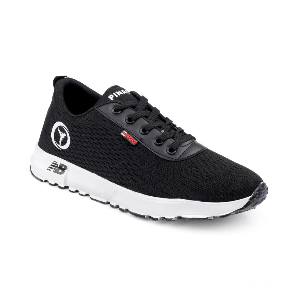 Generic Men's Casual Mesh Lace-ups Casual Shoes (Black) Main image