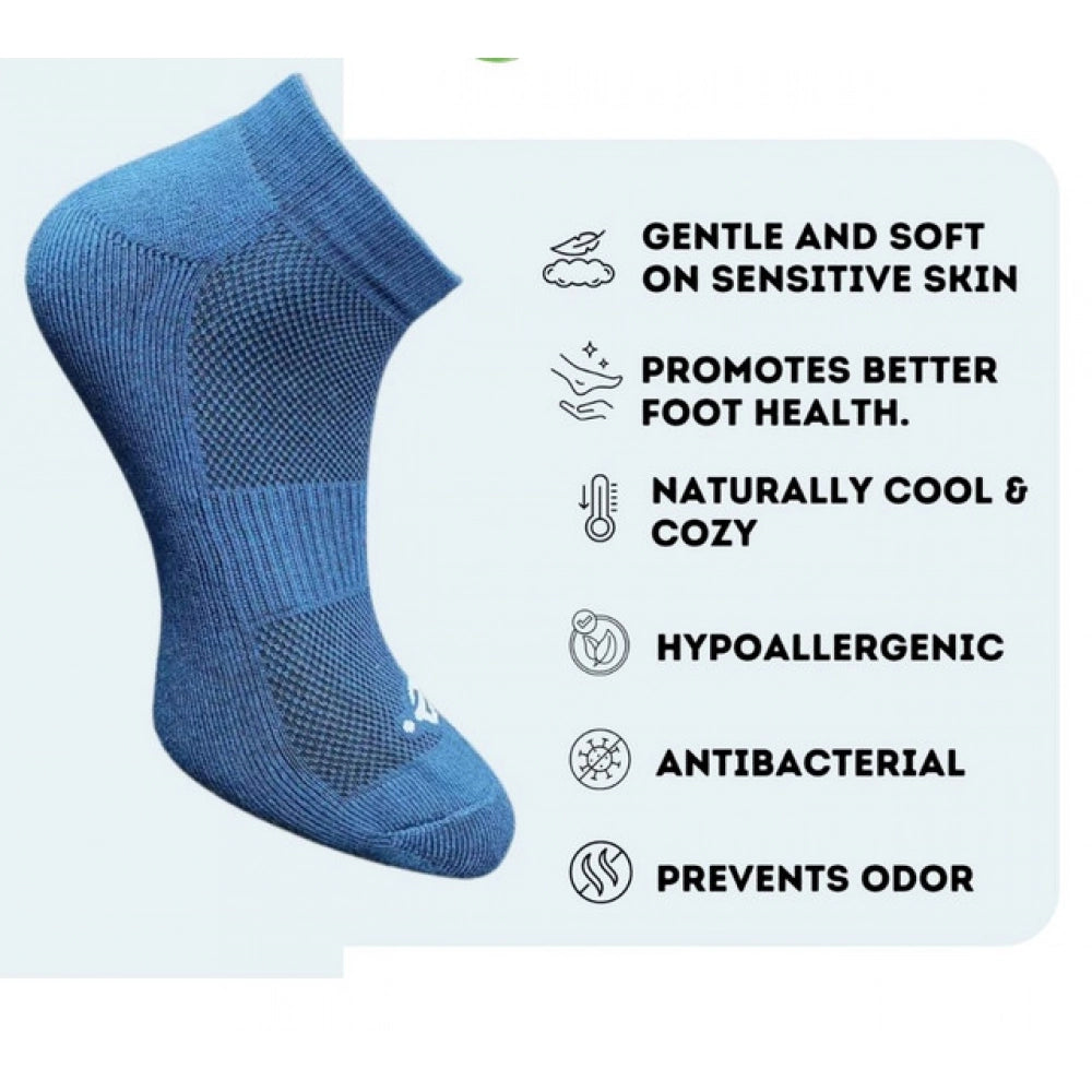 Generic 3_Pair Set Unisex Casual Cotton Printed Low Cut Socks (Multicolor)