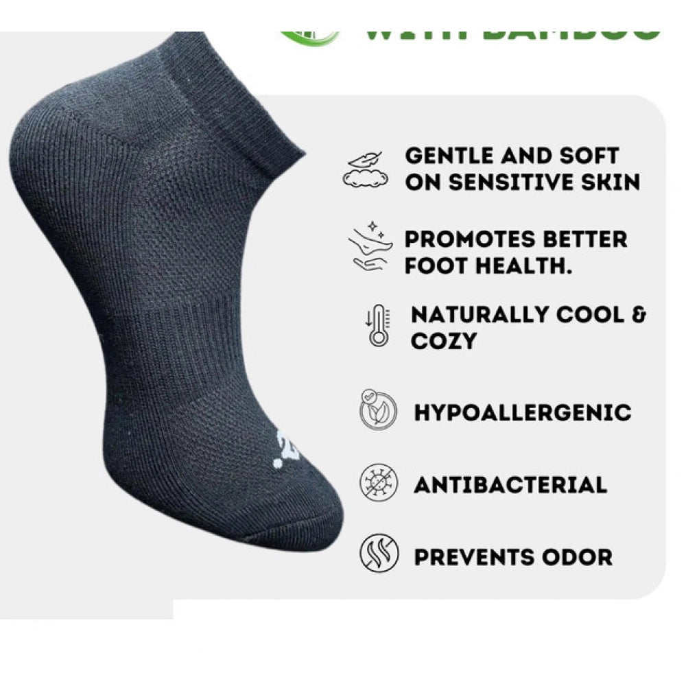 Generic 3_Pair Set Unisex Casual Cotton Printed Low Cut Socks (Multicolor)