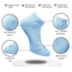 Generic 3_Pair Set Unisex Casual Cotton Printed Low Cut Socks (Multicolor)