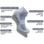 Generic 3_Pair Set Unisex Casual Cotton Printed Low Cut Socks (Multicolor)