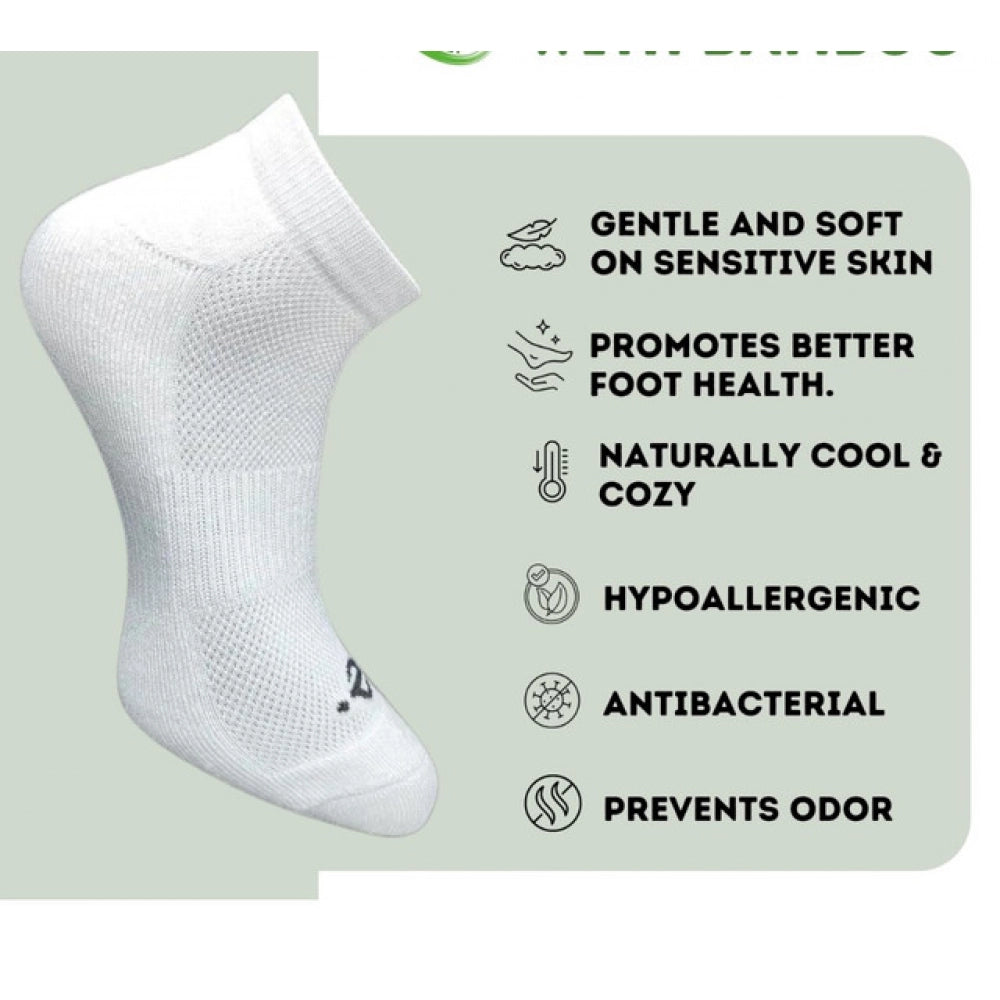 Generic 3_Pair Set Unisex Casual Cotton Printed Low Cut Socks (Multicolor)