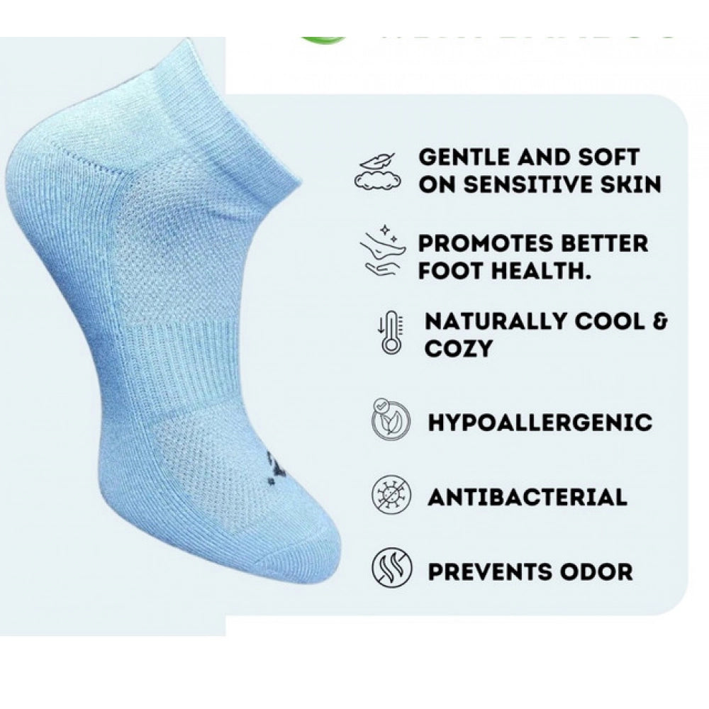 Generic 3_Pair Set Unisex Casual Cotton Printed Low Cut Socks (Multicolor)