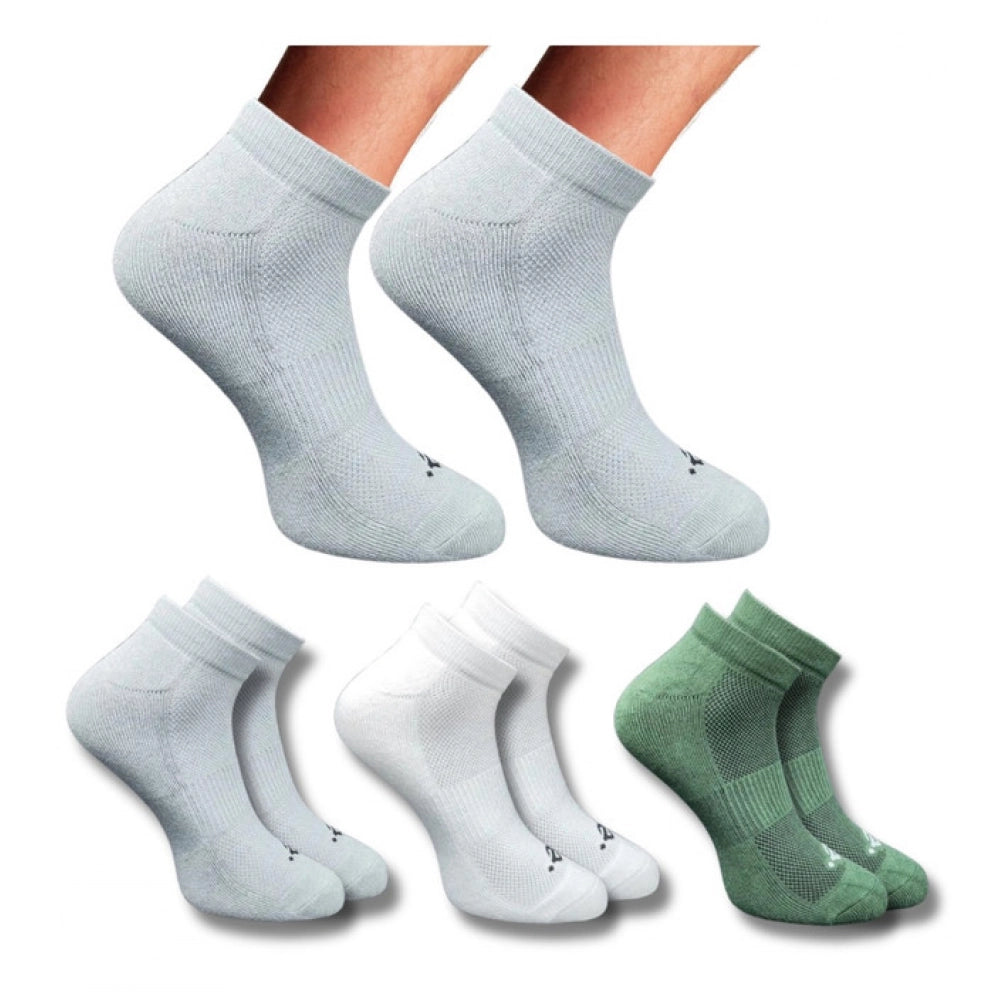 Generic 3_Pair Set Unisex Casual Cotton Printed Low Cut Socks (Multicolor) Main image