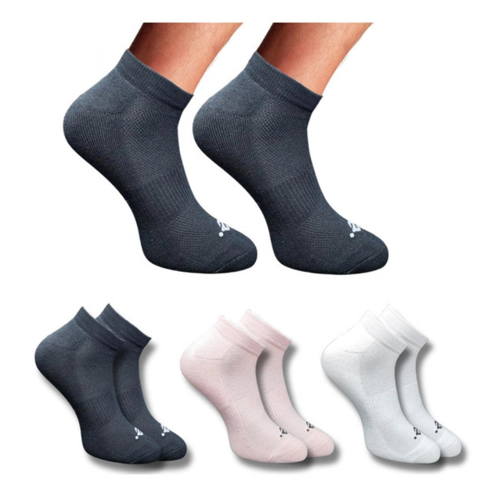 Generic 3_Pair Set Unisex Casual Cotton Printed Low Cut Socks (Multicolor) Main image