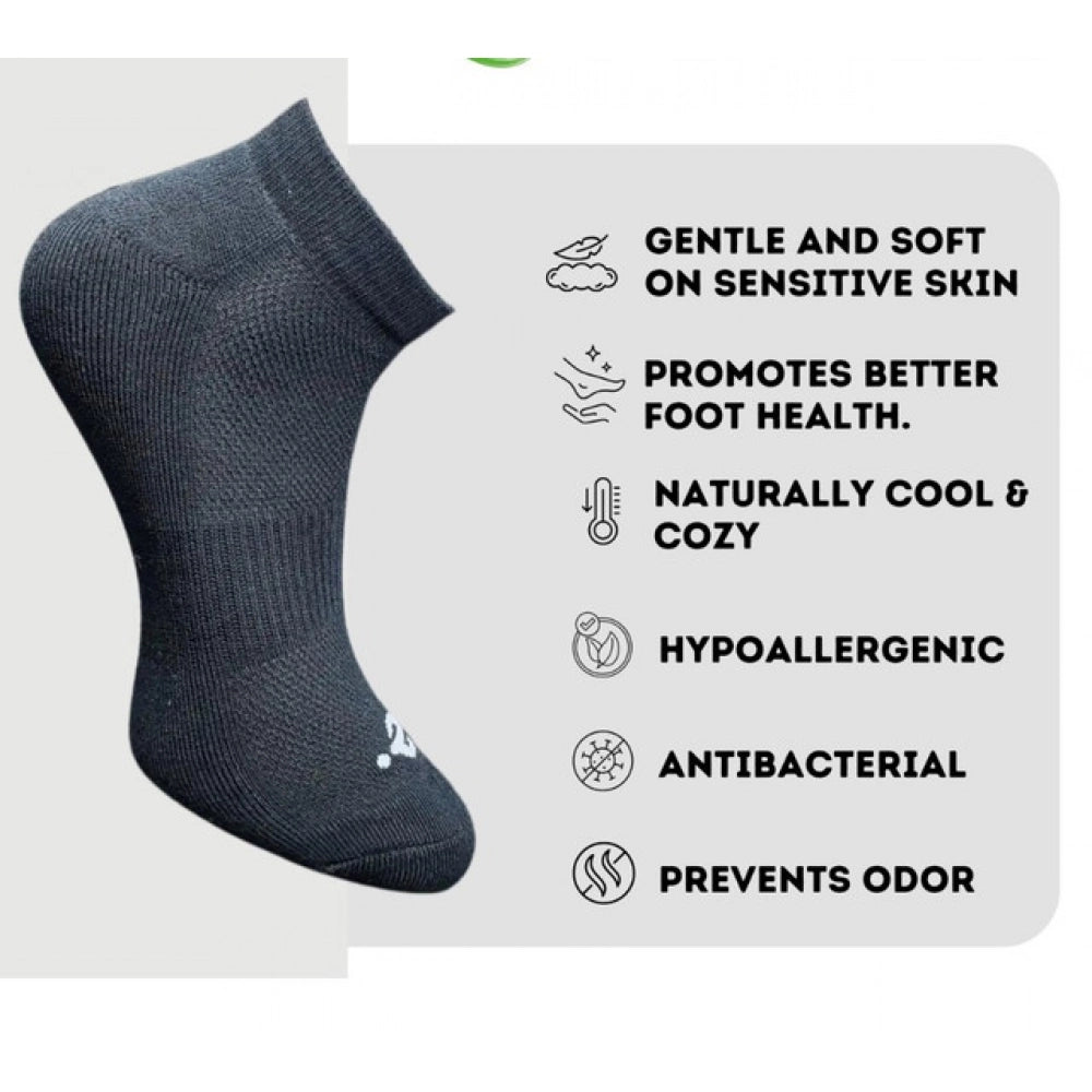 Generic 3_Pair Set Unisex Casual Cotton Printed Low Cut Socks (Multicolor)