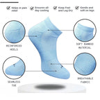 Generic 3_Pair Set Unisex Casual Cotton Printed Low Cut Socks (Multicolor)