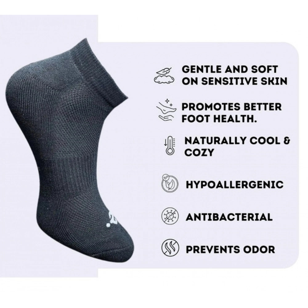 Generic 3_Pair Set Unisex Casual Cotton Printed Low Cut Socks (Multicolor)