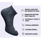 Generic 3_Pair Set Unisex Casual Cotton Printed Low Cut Socks (Multicolor)