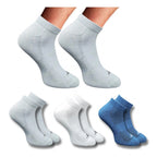 Generic 3_Pair Set Unisex Casual Cotton Printed Low Cut Socks (Multicolor)