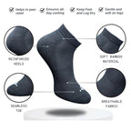 Generic 3_Pair Set Unisex Casual Cotton Printed Low Cut Socks (Multicolor)