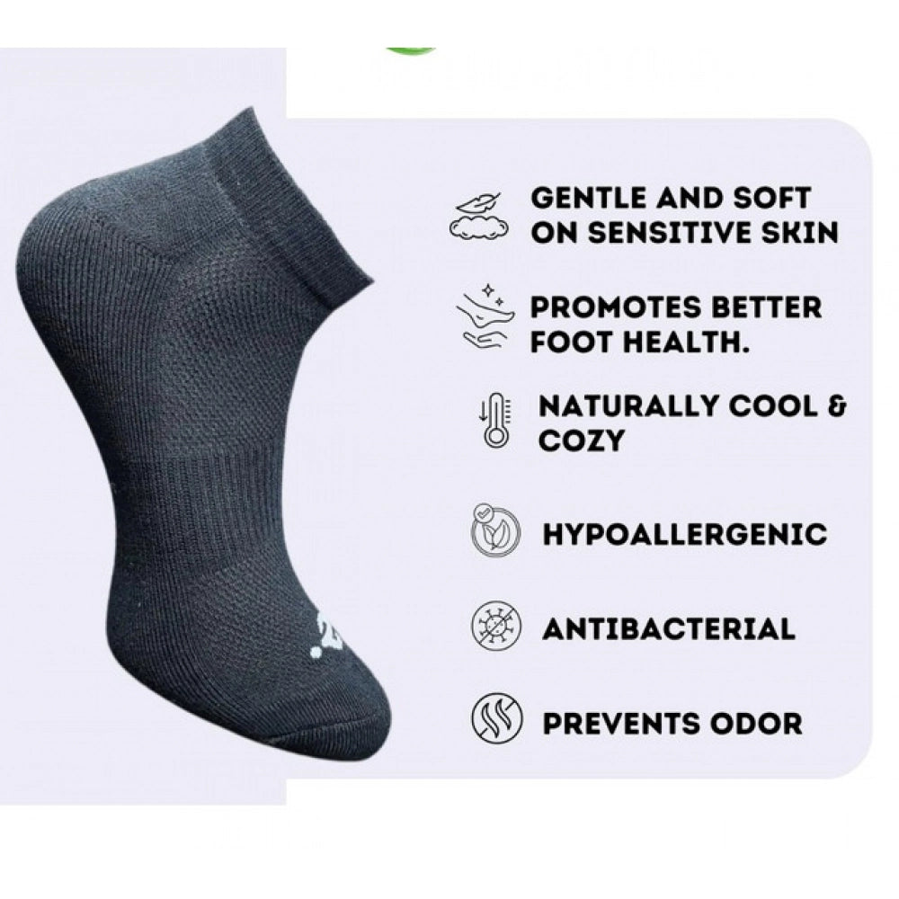 Generic 3_Pair Set Unisex Casual Cotton Printed Low Cut Socks (Multicolor)