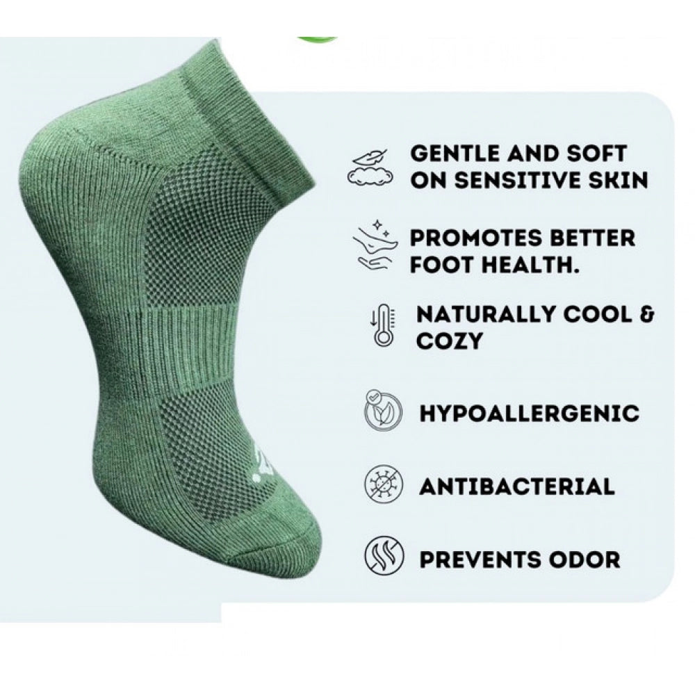 Generic 3_Pair Set Unisex Casual Cotton Printed Low Cut Socks (Multicolor)