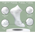 Generic 3_Pair Set Unisex Casual Cotton Printed Low Cut Socks (Multicolor)