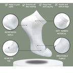 Generic 3_Pair Set Unisex Casual Cotton Printed Low Cut Socks (Multicolor)