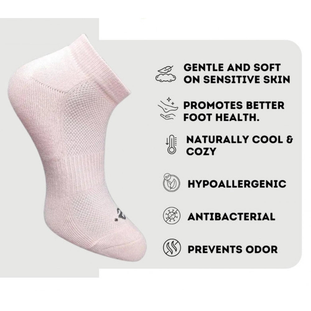 Generic 3_Pair Set Unisex Casual Cotton Printed Low Cut Socks (Multicolor)