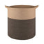 Generic Cotton 12x14 Inch -Storage Basket For Clothes (Dark Brown)