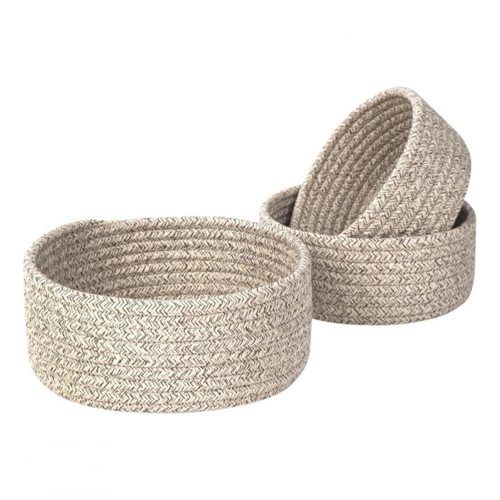 Generic Cotton 8x3 Inch Kidi Round 3 Set Bedside Organizer (Kidi) Main image