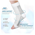 Generic 3_Pair Set Unisex Casual Cotton Printed Ankle Length Support Socks (Multicolor)