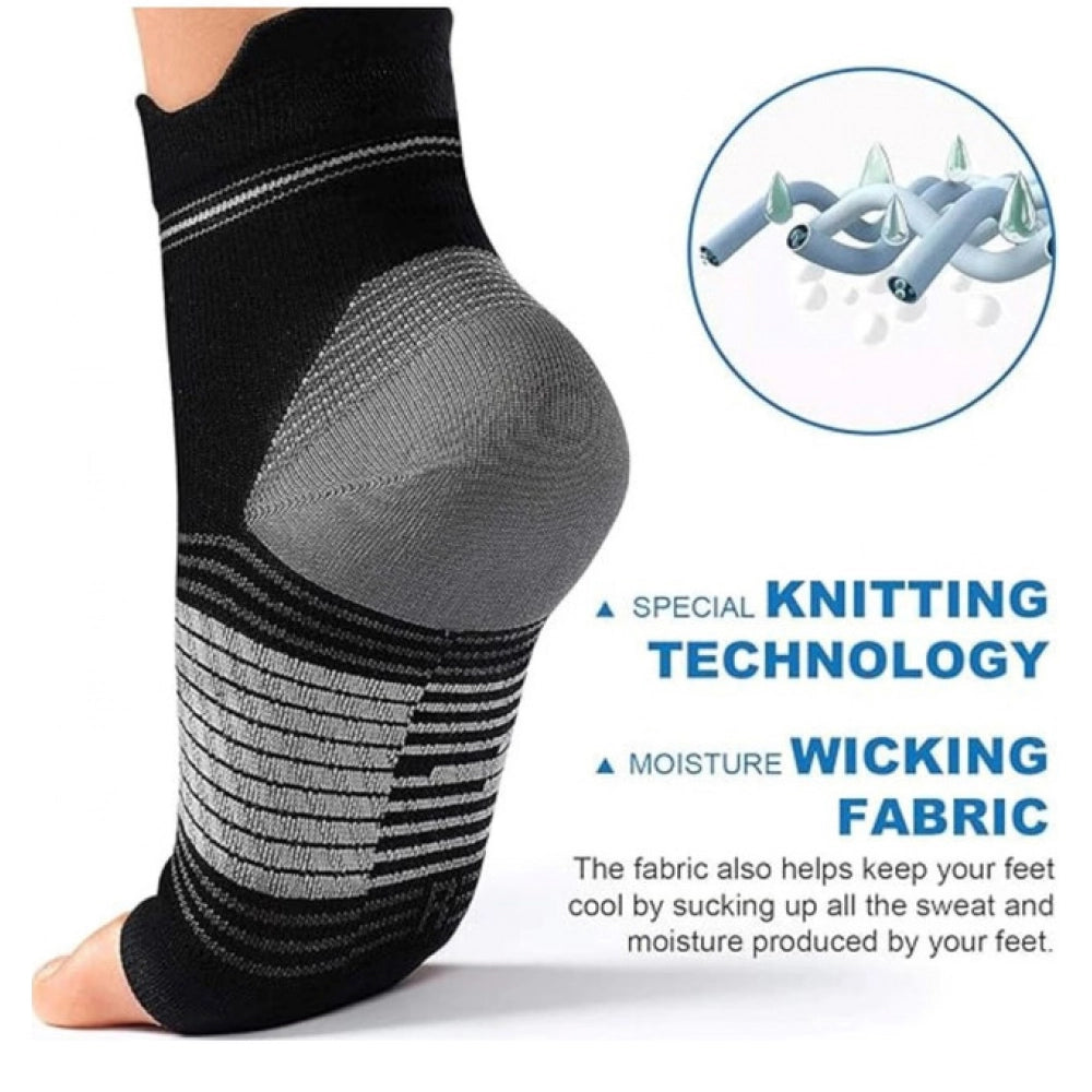 Generic 3_Pair Set Unisex Casual Cotton Printed Ankle Length Support Socks (Multicolor)