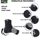 Generic 3_Pair Set Unisex Casual Cotton Printed Ankle Length Support Socks (Multicolor)