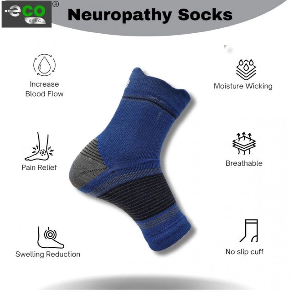 Generic 3_Pair Set Unisex Casual Cotton Printed Ankle Length Support Socks (Multicolor) Secondary image