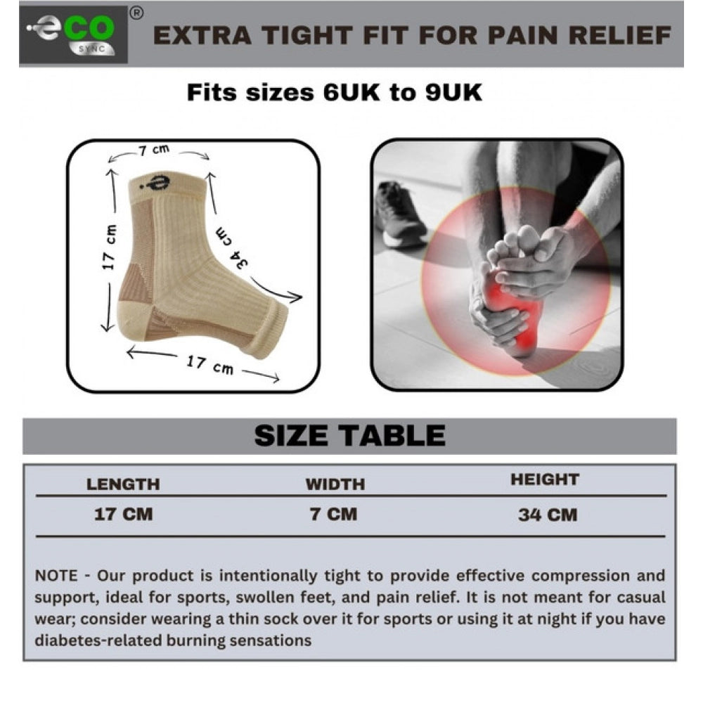 Generic 3_Pair Set Unisex Casual Cotton Printed Ankle Length Support Socks (Multicolor)